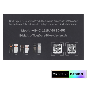 Preview: Chogan Visitenkarte - Design 1