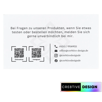 Preview: Chogan Visitenkarte - Design 6