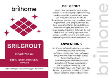 Brilgrout Aufkleber | 10 Stück