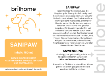 SANIPAW Aufkleber | 10 Stück