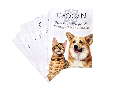 Flyer Haustierprodukte