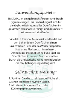 Kärtchen Briltotal