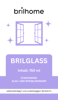 Kärtchen Brilglass