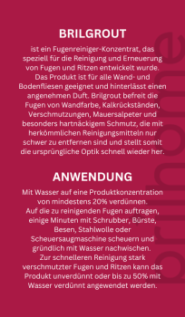 Kärtchen Brilgrout