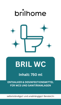 Kärtchen Bril WC
