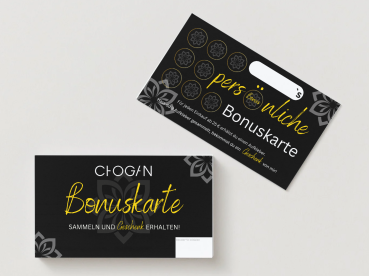 persönliche Bonuskarte