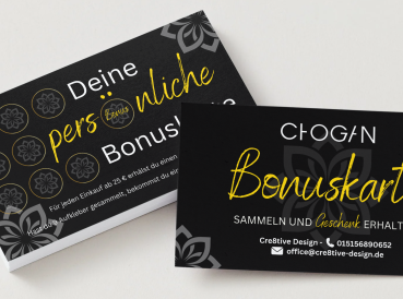 persönliche Bonuskarte