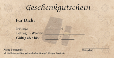 Geschenkgutschein, 10er Pack