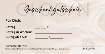 Geschenkgutschein, 10er Pack