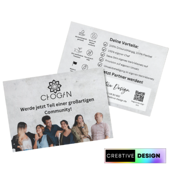 Flyer Jetzt Partner werden