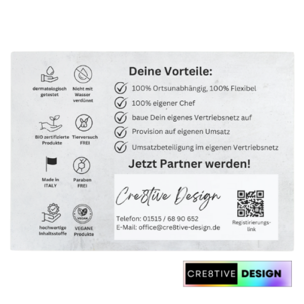 Flyer Jetzt Partner werden
