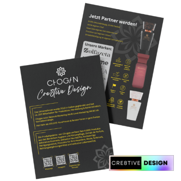 Flyer Wer ist Chogan