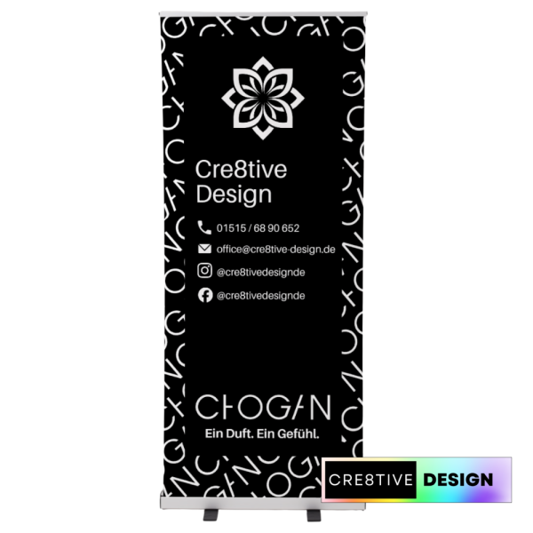 Chogan Roll-Up Bannerdisplay