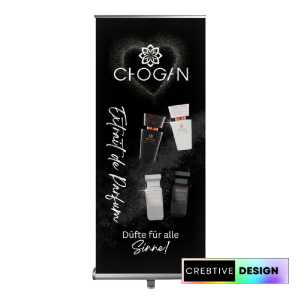 Chogan Roll-Up Bannerdisplay