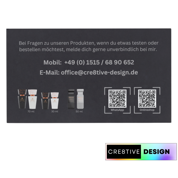 Chogan Visitenkarte - Design 1