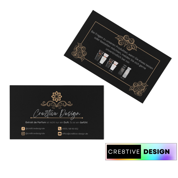 Chogan Visitenkarte - Design 2