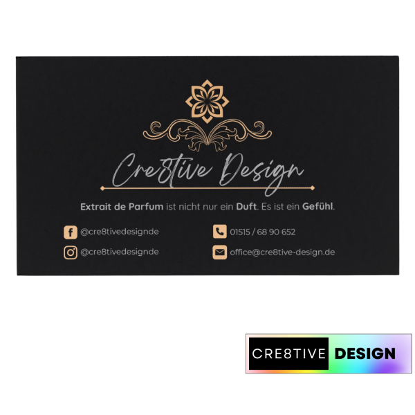 Chogan Visitenkarte - Design 2