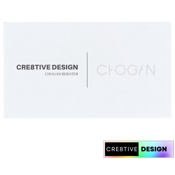 Chogan Visitenkarte - Design 8