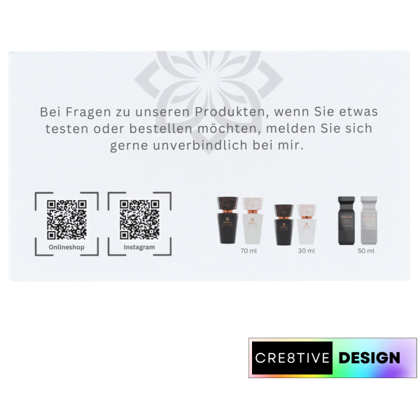 Chogan Visitenkarte - Design 8