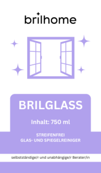 Kärtchen Brilglass