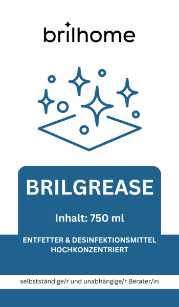 Kärtchen Brilgrease