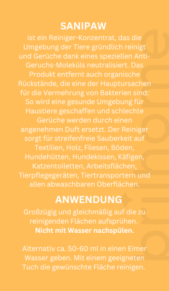 Kärtchen Sanipaw