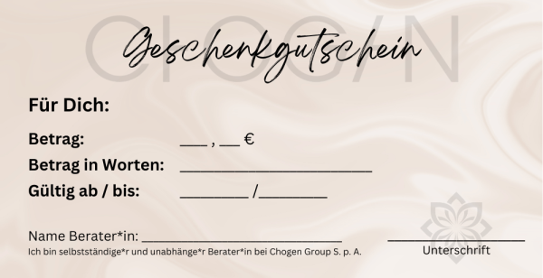 Geschenkgutschein, 10er Pack